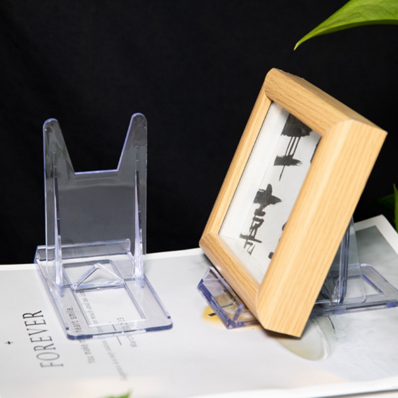 5/10 buah Penyangga Akrilik Tr - Clear Acrylic Book Stand Holder ulasan dan harga