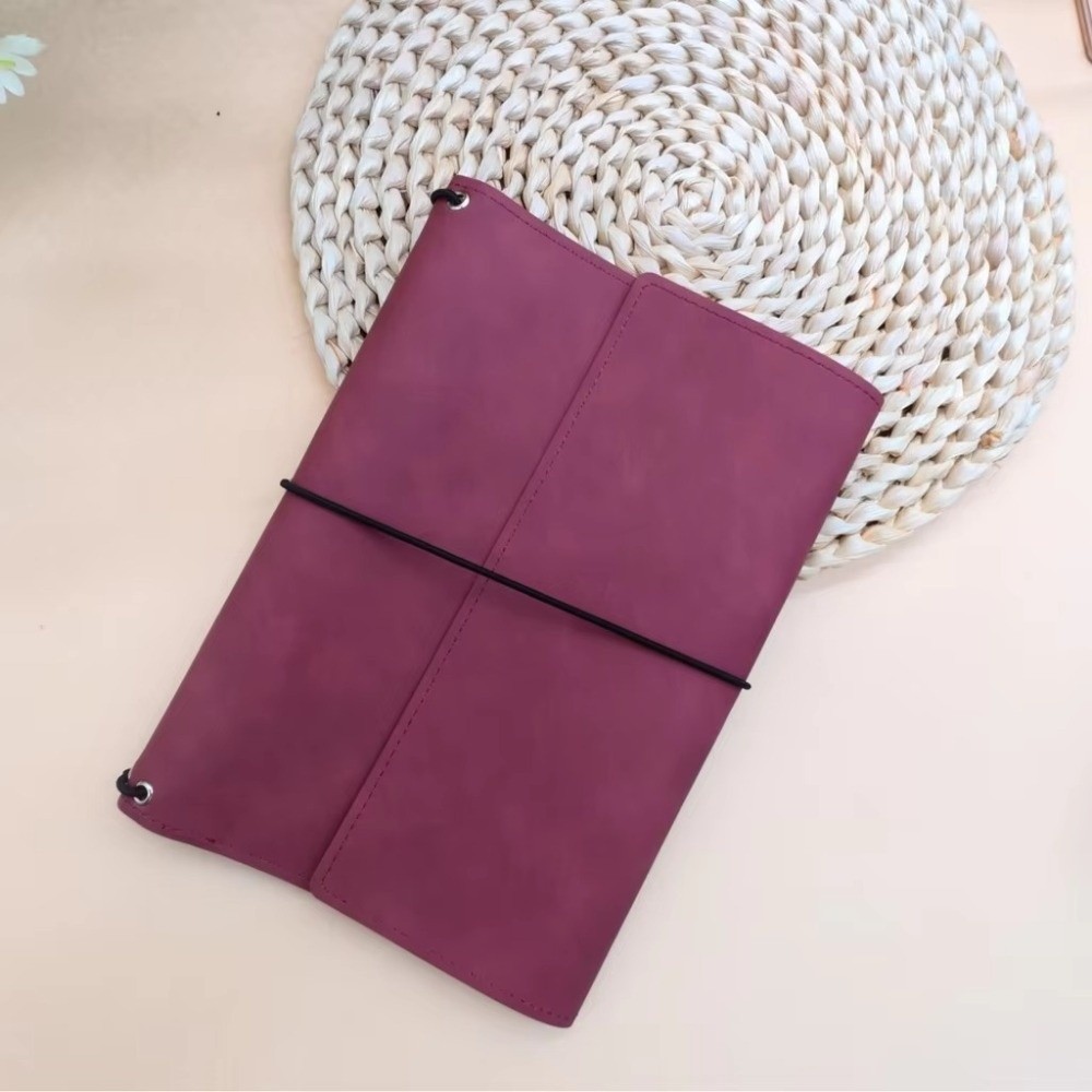 Penutup Buku Catatan Kulit Cra - Vintage Leather Journal Notebook ulasan dan harga
