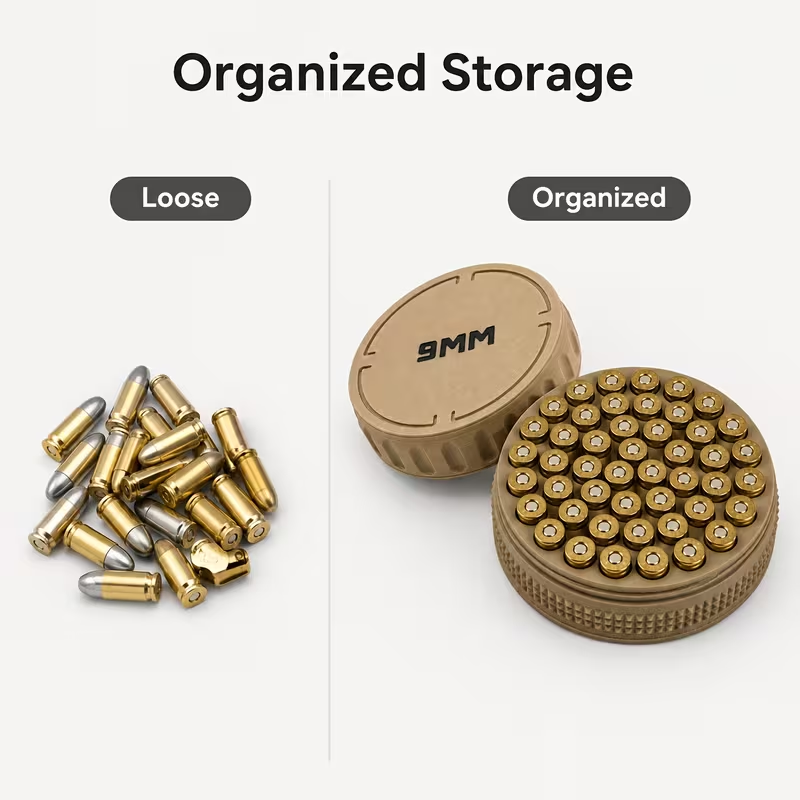 Kotak Amunisi Portabel 9mm 55, - Magazines ulasan dan harga