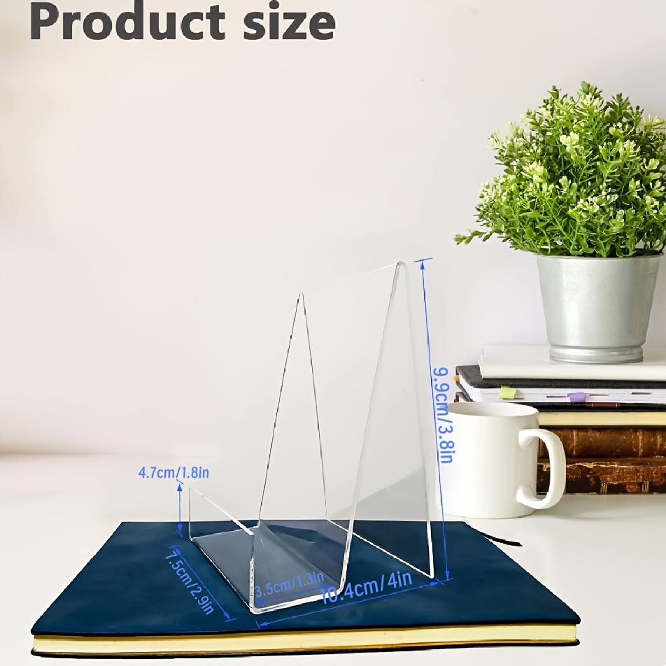 11 buah penyangga buku akrilik - Clear Acrylic Book Stand Holder ulasan dan harga