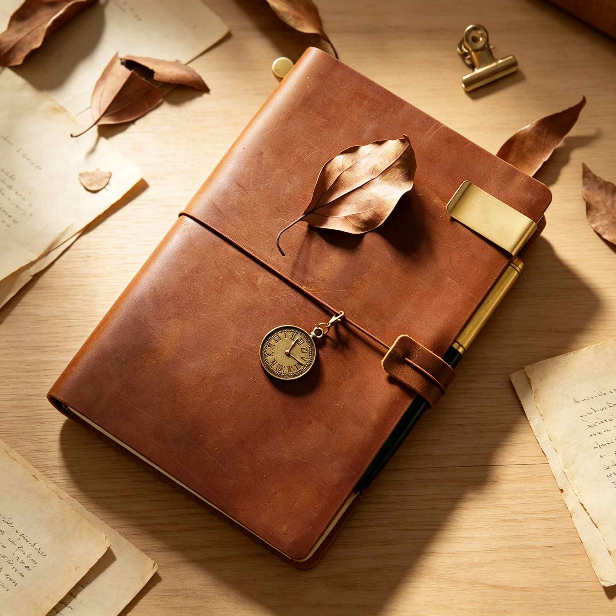 Buku Catatan Perjalanan Kulit  - Vintage Leather Journal Notebook ulasan dan harga