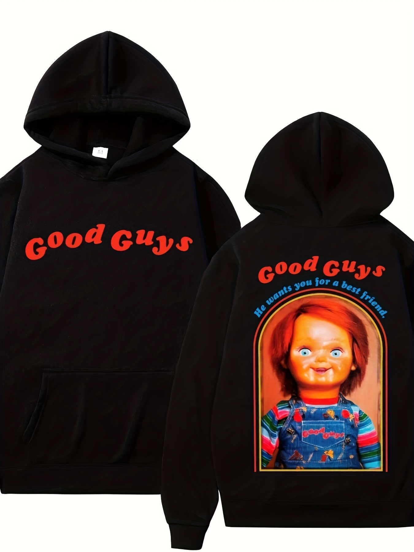 Hoodie Cetak Bergambar Boneka  - Movies ulasan dan harga